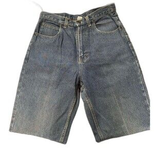 Open Trails Size 12 Women's Blue DIY Cutoff Jean Shorts 32x10.5